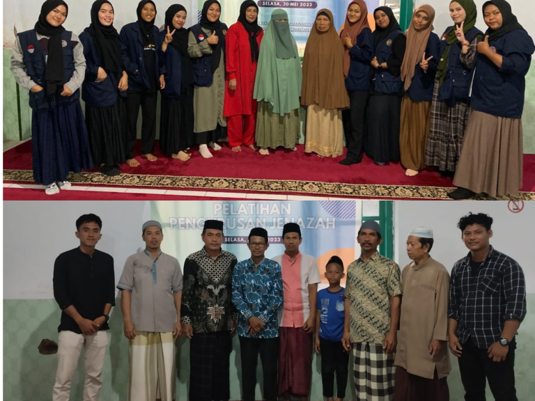 Mahasiswa KKN-T Posko XIV UMPalopo Kelurahan Senga Gelar Pelatihan Pengurusan Jenazah