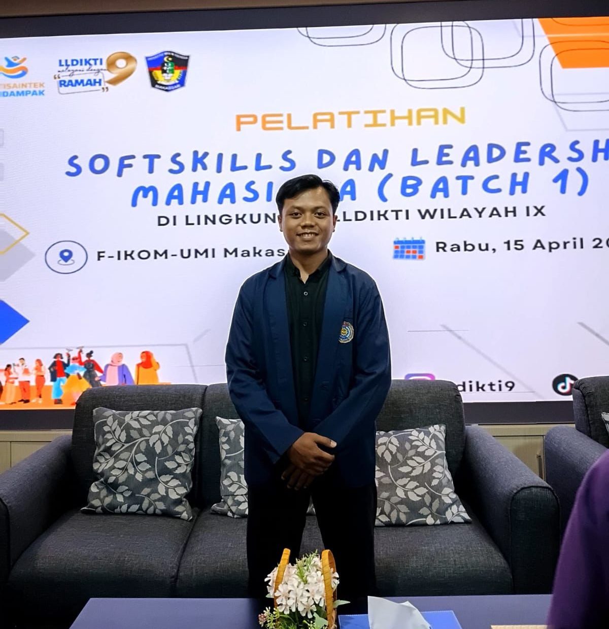 Mahasiswa PAI UMPalopo Tunjukkan Kiprah di Pelatihan Soft Skills dan Leadership LLDIKTI Wilayah IX