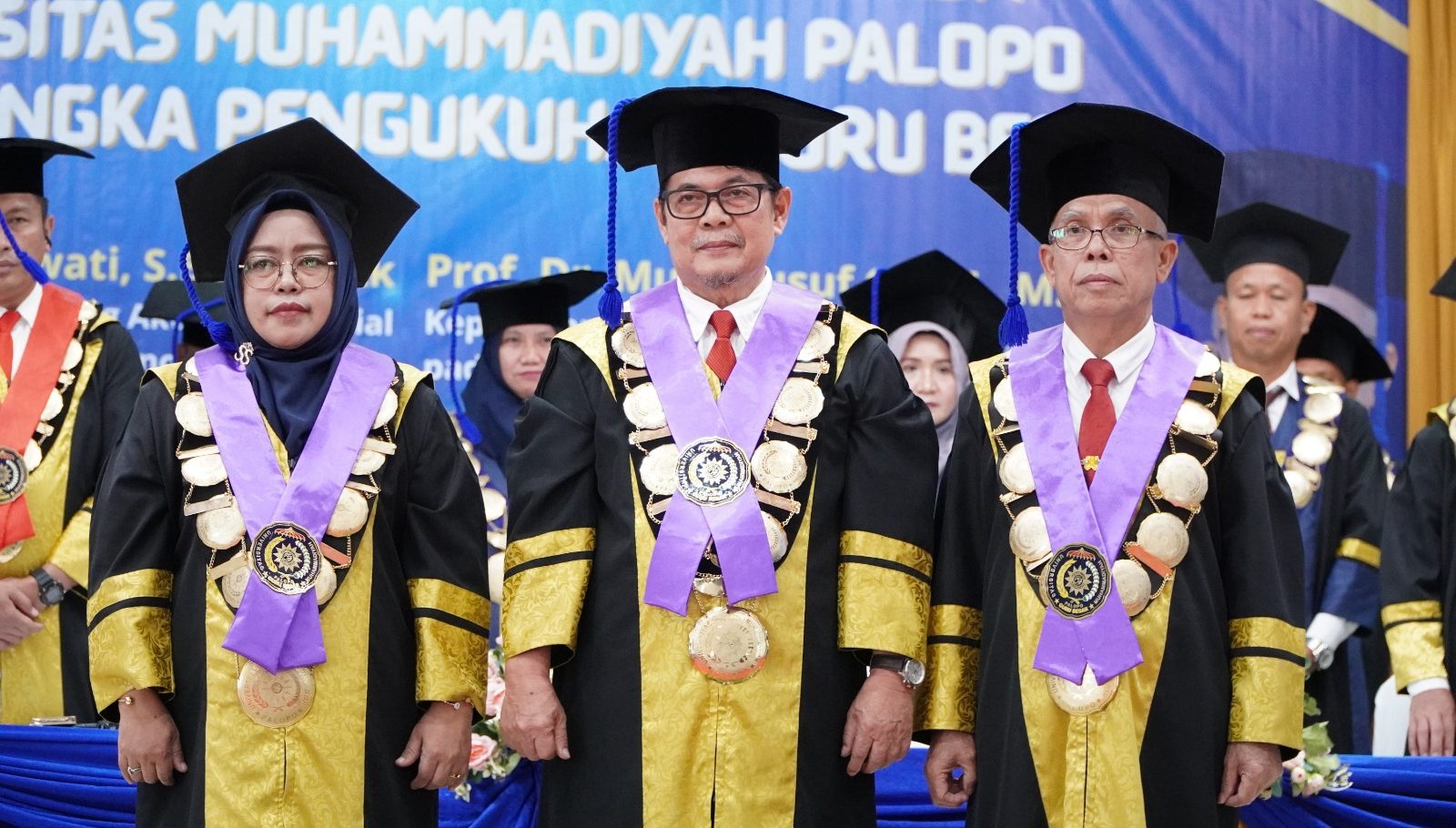 UMPalopo Perkuat kademik dengan Kukuhkan Dua Guru Besar